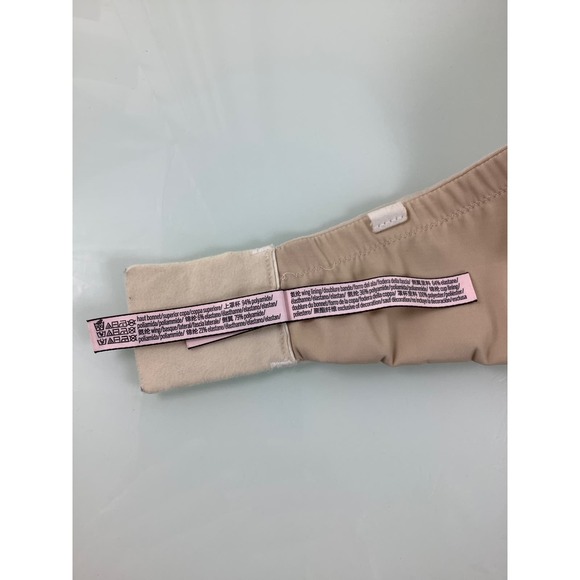 VS Dream Angel Strapless Multi Way Lace Wired Nude bra SZ 38DD or 38E EUC - Picture 6 of 12